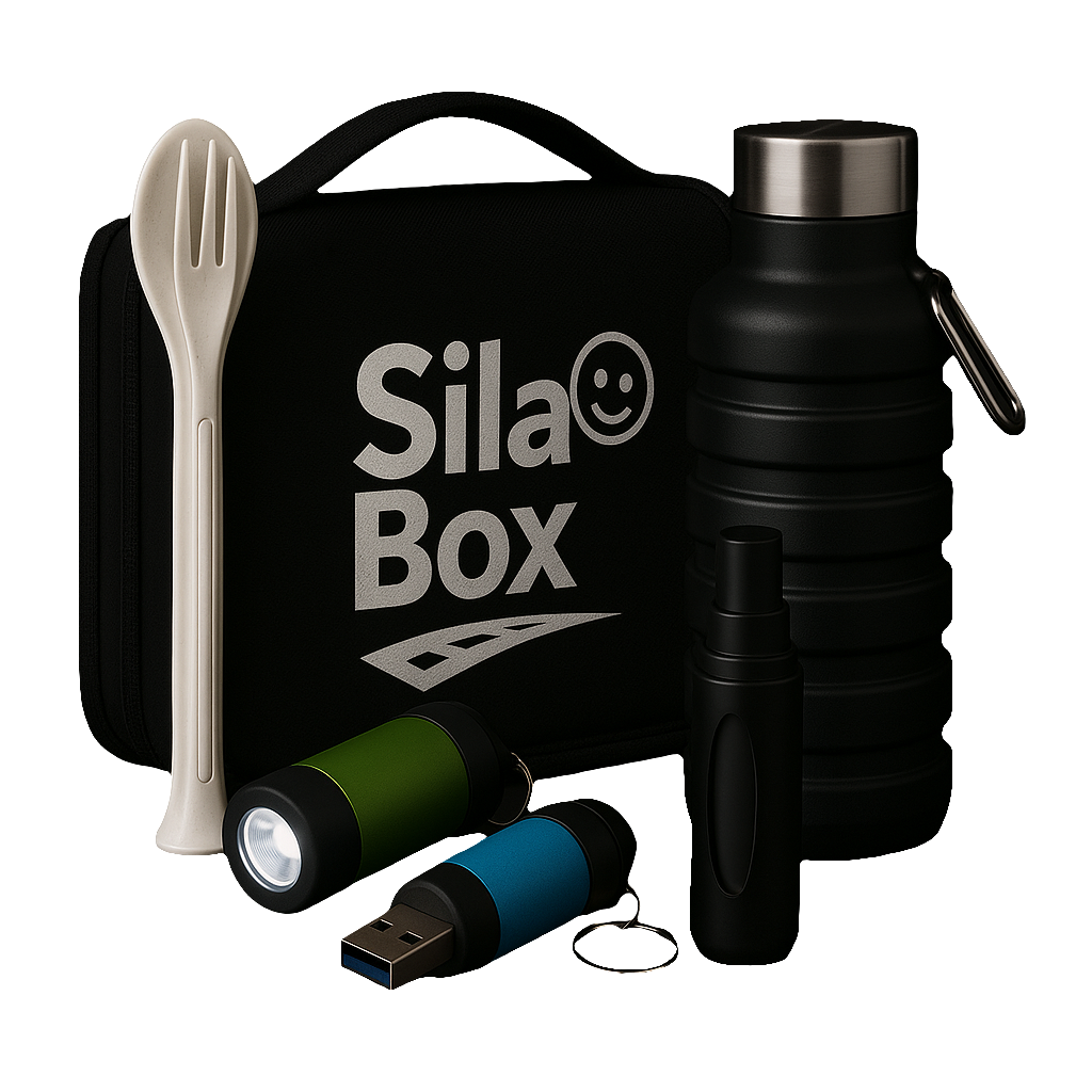 Sılabox – Araba Yolculuğunuz İçin Eksiksiz Seyahat Seti - Ön sipariş
